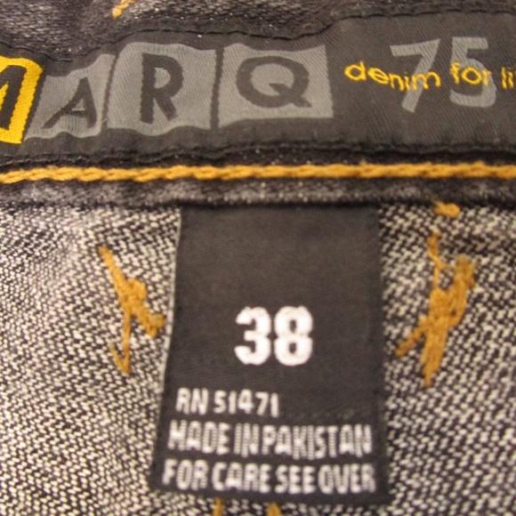 Men's MARQ 75  jeans size 38 X 32 - Picture 7 of 8